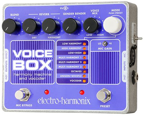 electro harmonix voice box vocal harmony|ehx voice box.